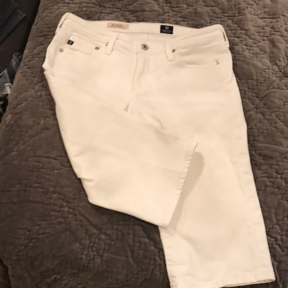 AG Long jean shorts